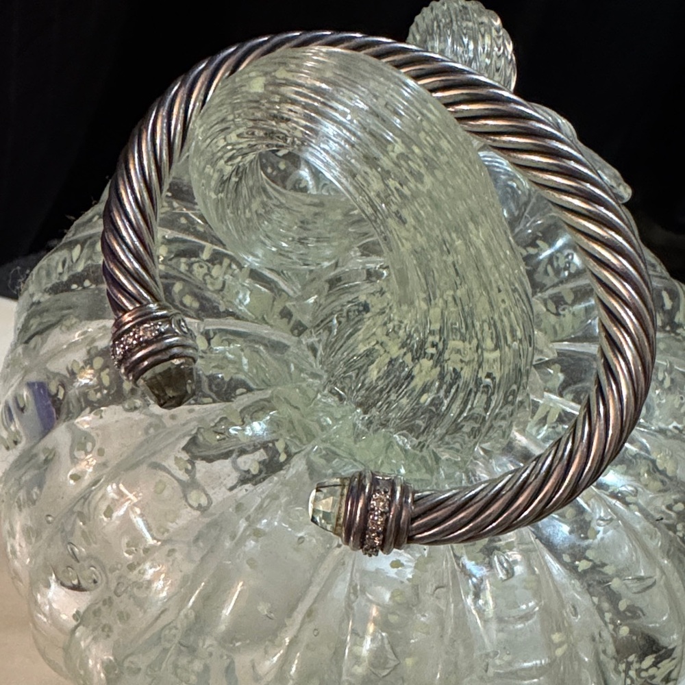 David Yurman, authentic cable cuff.